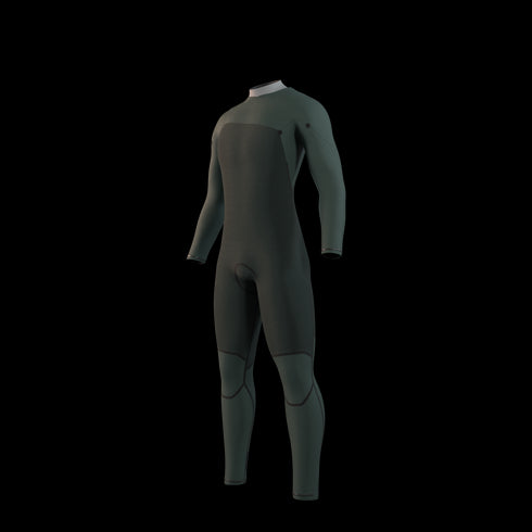 Mystic - Motion Fullsuit 4/3mm Fzip - 2025 - Black